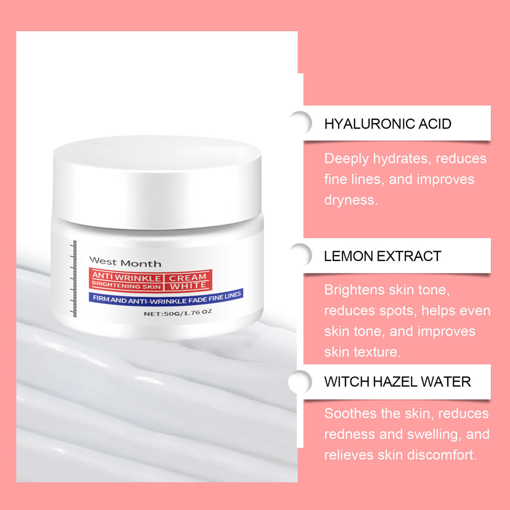 Sheromom's Brightening Face Cream Fade Blemish Glowing Moisturizing Firming Lightening Dark Rejuvenating Hydrating Korean Skin Care Product