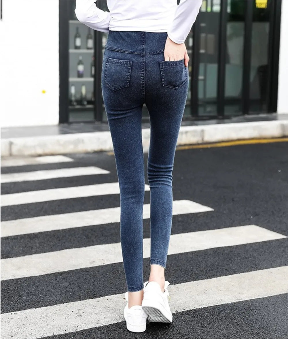 Sheromom's Jeans Women Pregnancy Maternity Clothing Jeans Black Pants For Pregnant Women Clothes Nursing Trousers Denim Jeans Women's