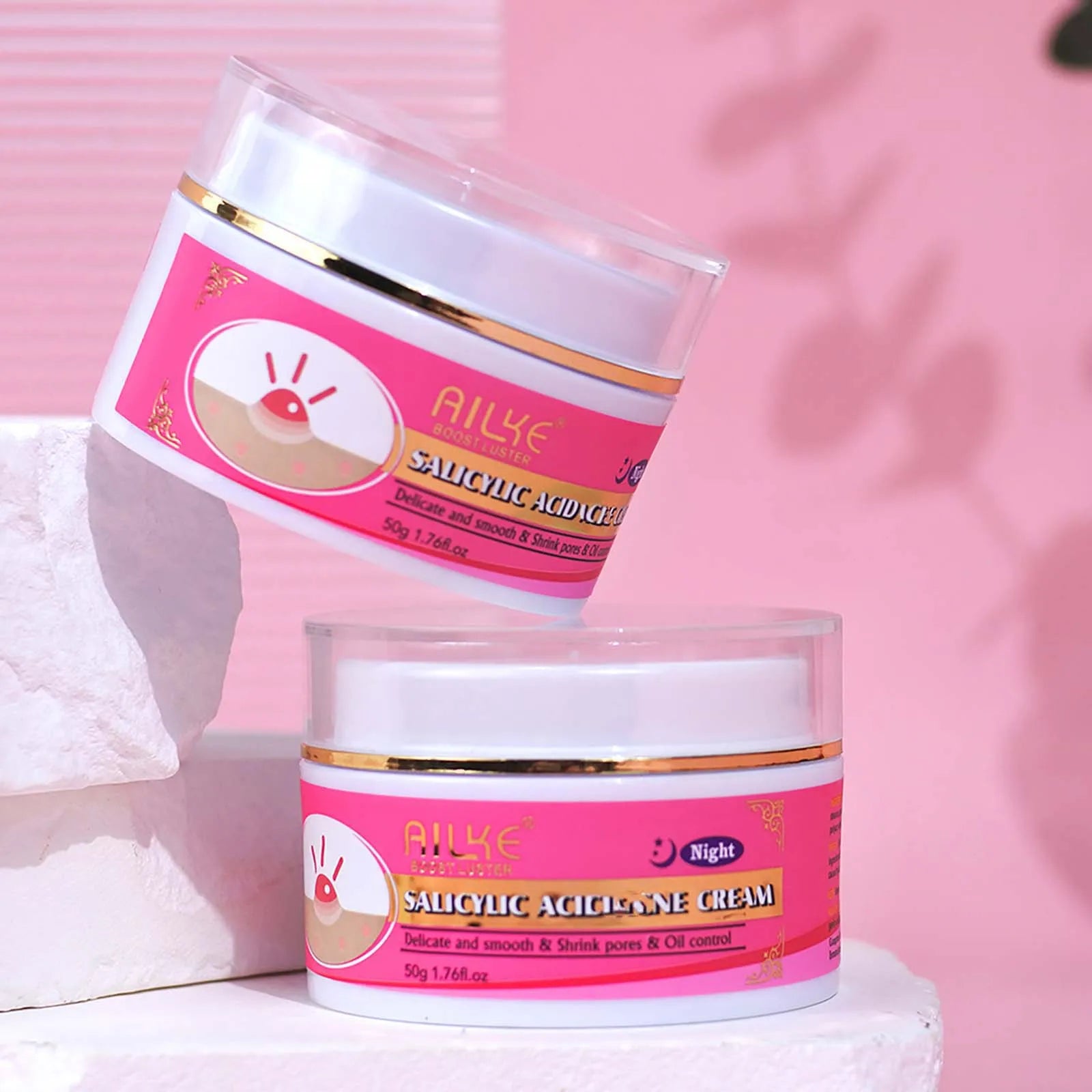 Sheromom's AILKE Natural Skin Brightening Set for All Skin Types, Cleaning, Dark Spots and Acne Removal, Boost Radiance, Organic, Vegan