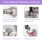 Sheromom's Breast Therapy Pads, Hot Cold Breastfeeding Gel Pads, Breastfeeding Essentials and Postpartum Recovery, Nursing Pain Relief