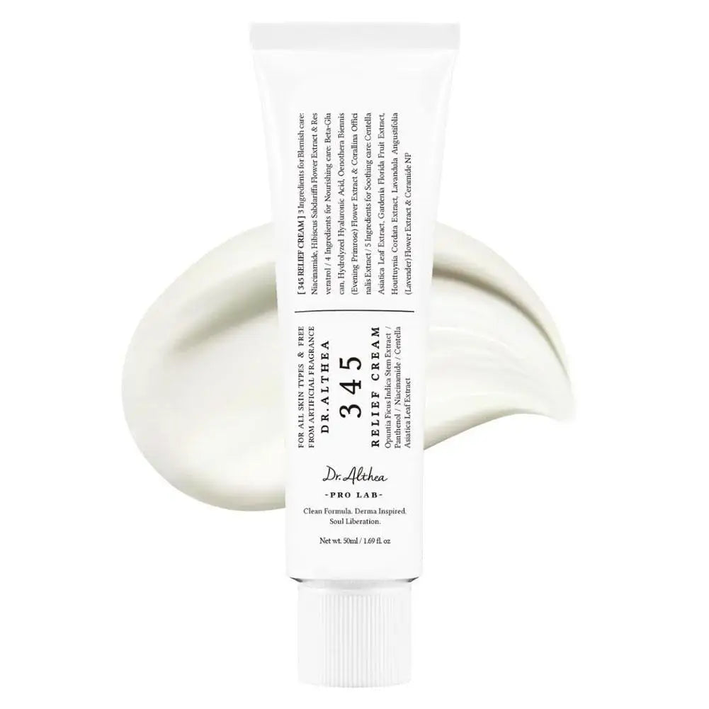 Sheromom's Korean 345 Antioxidant Cream 50ml - Moisturizing Intensive Barrier Repair Oil-control, Soothing for Acne Oily Sensitive Skin