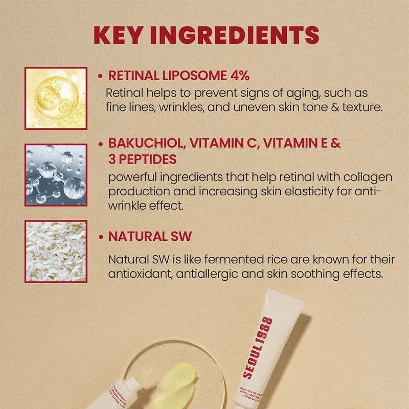 Sheromom's Korean Brand Skin Care Set Seoul 1988 Anti-aging Brightening Eye Cream Sunscreen Anti-wrinkle Essence Rice Cream Essence Water
