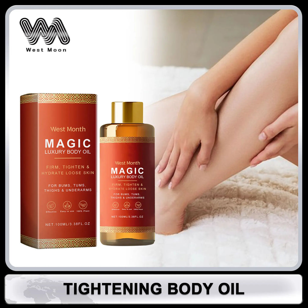 Sheromom's Tightening Body Oil Firming Lifting Reduce Fine Lines Improve Sagging Skin Dullness Brightening Moisturizing Nourish Skin Care