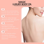 Sheromom's Tightening Body Oil Firming Lifting Reduce Fine Lines Improve Sagging Skin Dullness Brightening Moisturizing Nourish Skin Care