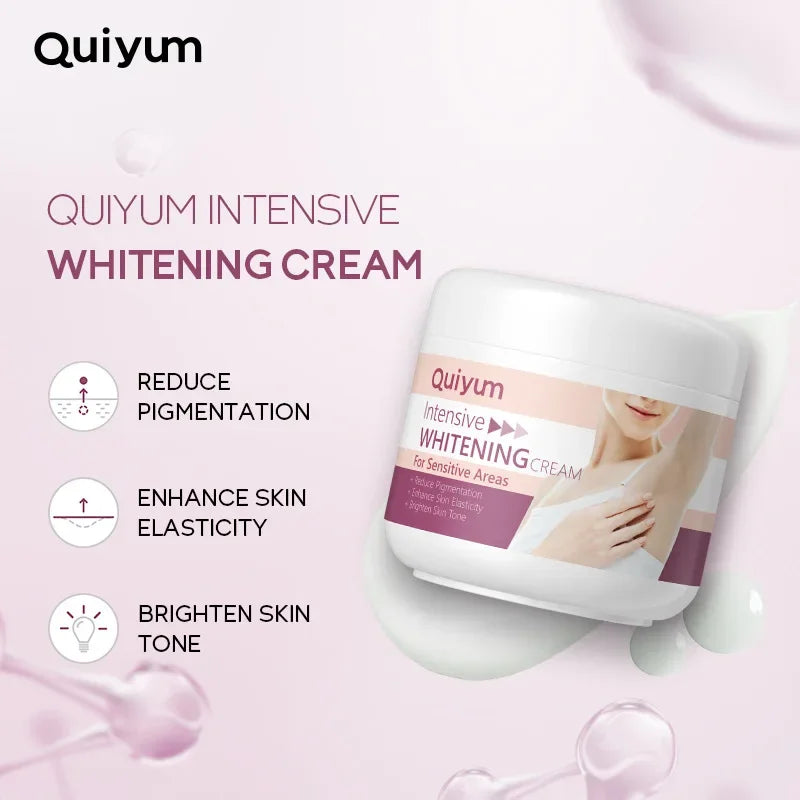 Sheromom's Whitening Cream for Dark Skin Underarm Bleaching Armpit Lightening and Intimate Area Woman Moisturizer Korean Skin Care Products