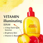 Sheromom's Korean Skin Care Vitamin Illuminating & Bakuchiol Face Serum Vitamin C Niacinamide Anti-Aging Serum Brightening Firm Skin 30ml