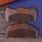 Sheromom's Natural Birth Wooden Comb - Sandalwood Pregnancy Labor Essential for First Time Moms Must-Have Birthing Gift Wooden Tool