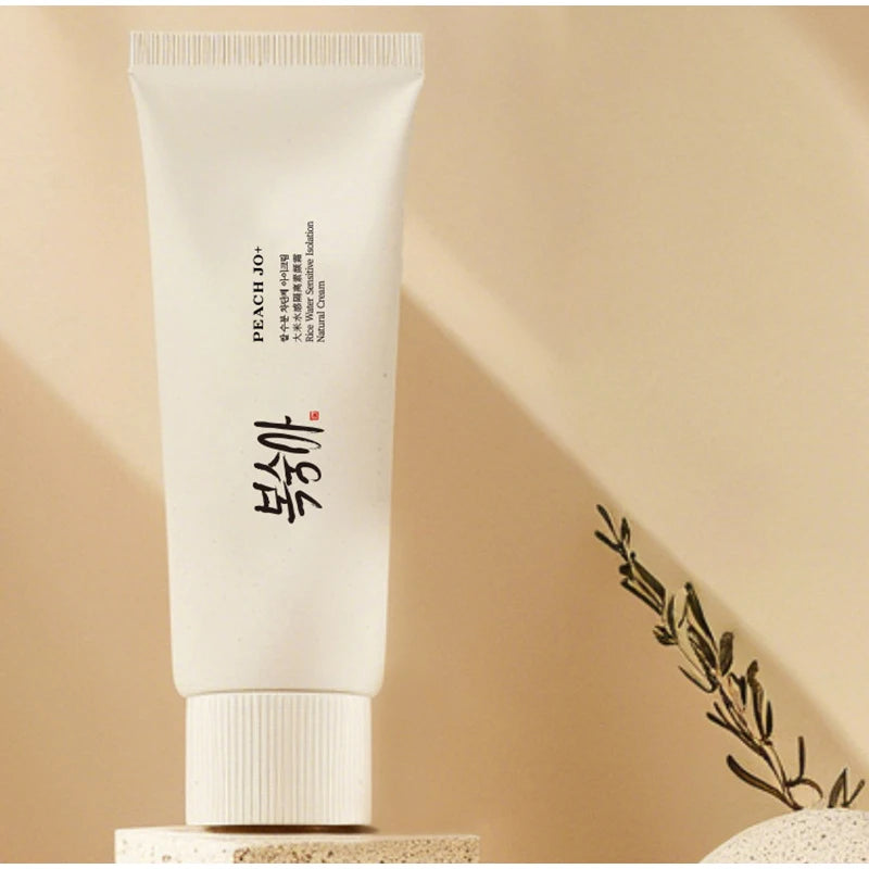 Sheromom's Korean Rice Extract Cream Spf50+ Hydrate Moisturizing Improve Dullness Even Out Brighten Skin Tone Last Light-feeling Concealer