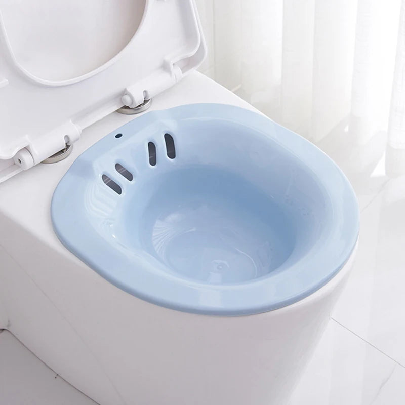 Sheromom's 1Pcs Toilet Seat Bidet Sitz Bathtub Postpartum Care Disabled Basin Perineal Soaking No Squatting