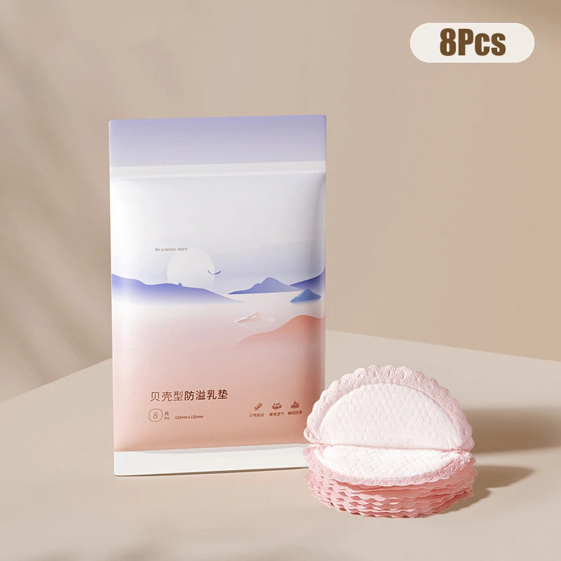 Sheromom's Disposable Nursing Pads Maternity Accessories Individually Wrapped Breastfeeding Milk Nipple Pad Ultra Soft Breast Pads