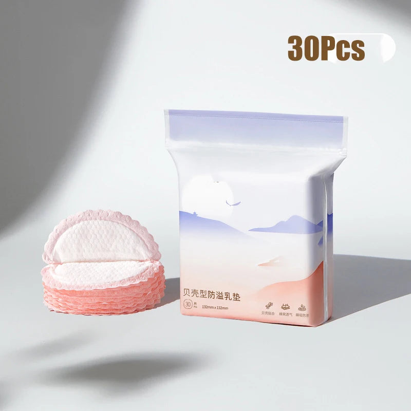 Sheromom's Disposable Nursing Pads Maternity Accessories Individually Wrapped Breastfeeding Milk Nipple Pad Ultra Soft Breast Pads