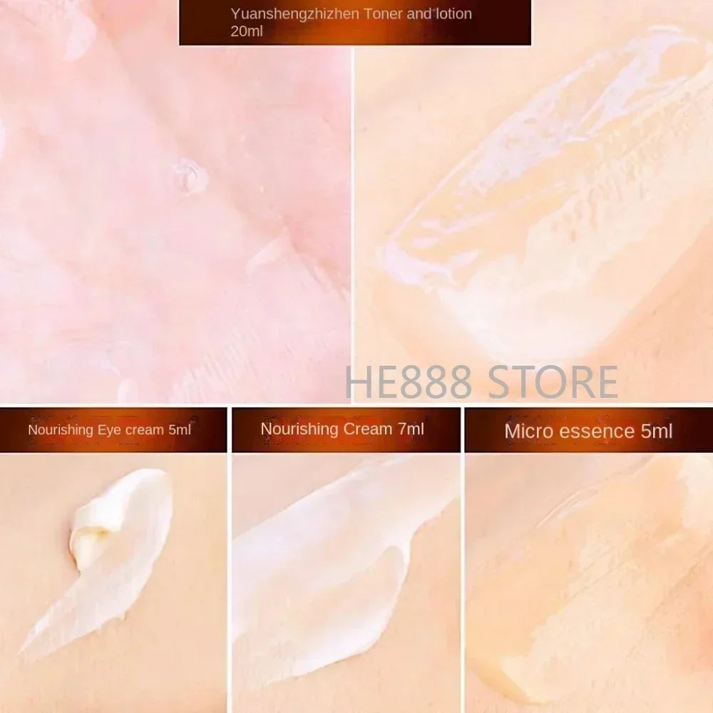Sheromom's  Korean Cosmetics Ohui Special Gift Set Anti-Wrinkles Repairing Moisturizing Nourishing Hydration Skin Care Products Sample Set