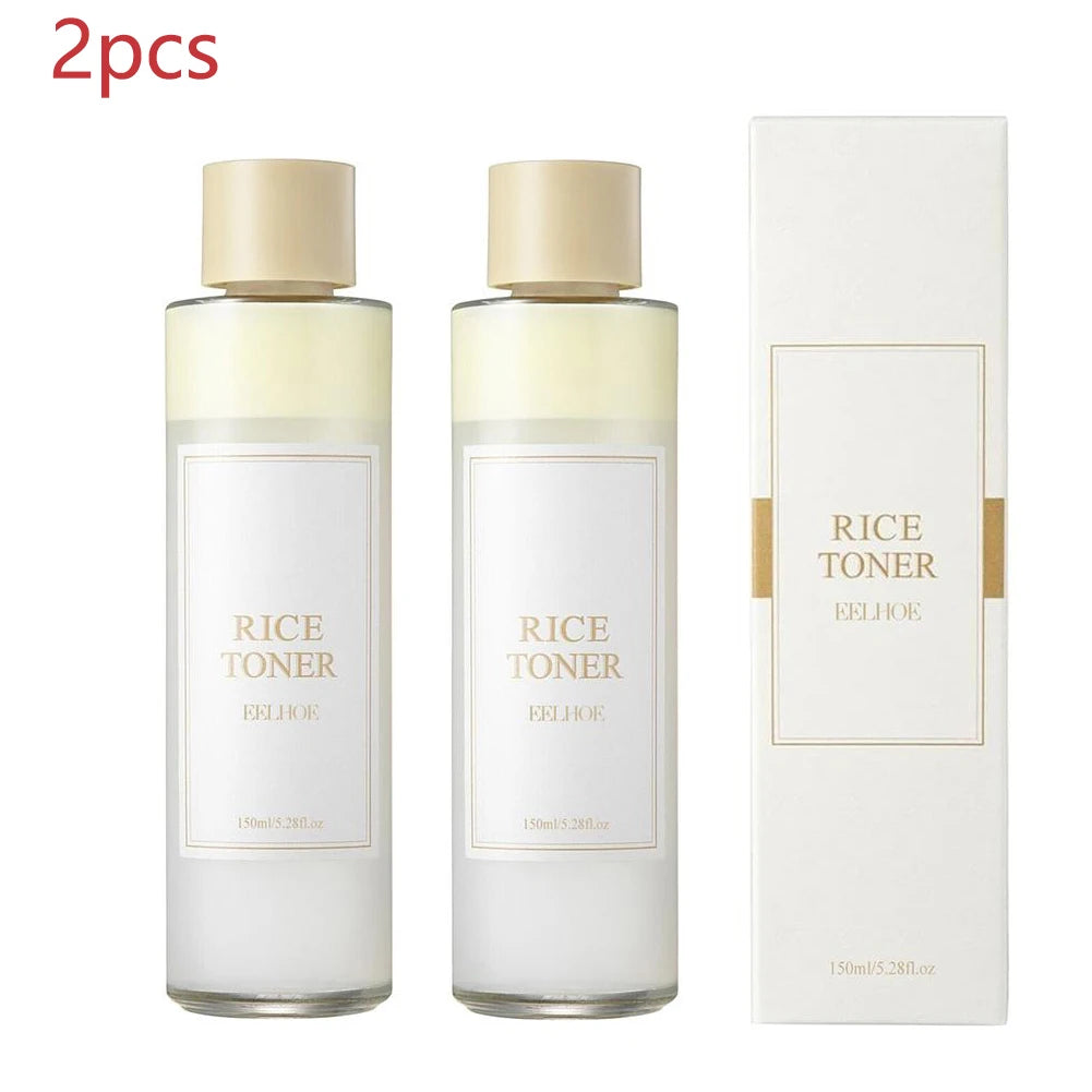 Sheromom,s Rice Face Toner Moisturizing Water Brightening Lifting 150ml Deep Facial Cleanser For Young Glowy Korean Skin Care