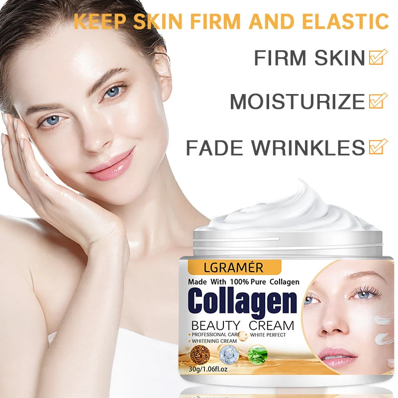 Sheromom's Anti-Wrinkle Cream Eye Cream Face Moisturizer Anti-Aging Face Lifting Nourishing Repair Collagen Boost Cream Korean Essence
