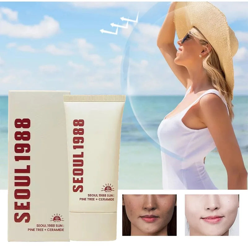 Sheromom's Korean Brand Skin Care Set Seoul 1988 Anti-aging Brightening Eye Cream Sunscreen Anti-wrinkle Essence Rice Cream Essence Water