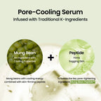 Sheromom's Korean Beplain Mung Bean PH-Balanced Cleansing Foam,Pore Care Serum Gentle Cleansing Oil and Face Clay Mask Facial Skincare Set