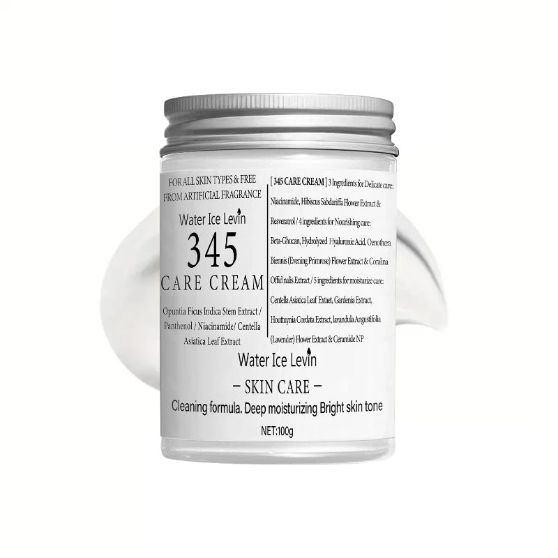 Sheromom's Brand 345 Face Cream Korean Skincare Skin-softening Moisturize FaceCream Gentle Repairing Suitable For Sensitive Skin Face Cream