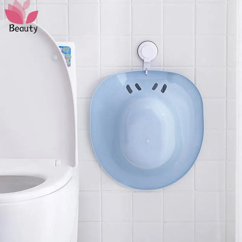 Sheromom's 1Pcs Toilet Seat Bidet Sitz Bathtub Postpartum Care Disabled Basin Perineal Soaking No Squatting