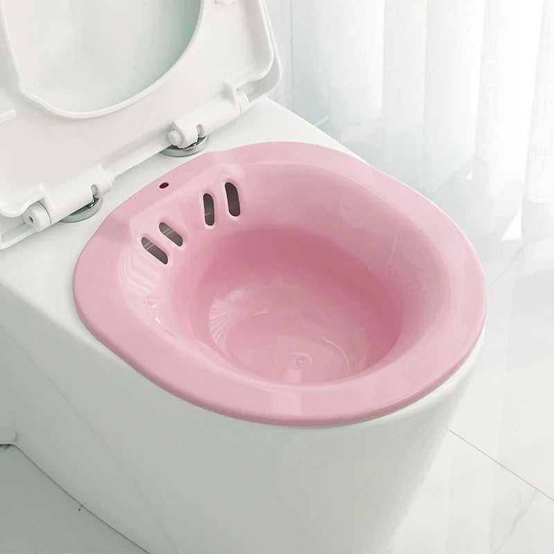 Sheromom's 1Pcs Toilet Seat Bidet Sitz Bathtub Postpartum Care Disabled Basin Perineal Soaking No Squatting