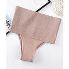 Sheromom's High Waist Postpartum Panties Women's Abdomen Hip Lift Brief Body Shaping Pants Breathable Slimming Underwear Belly Compression