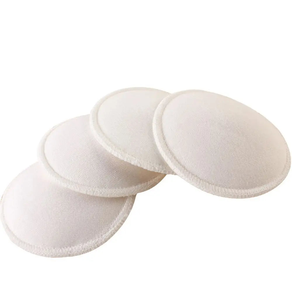 Sheromom's Women Bra Pad Washable Postpartum Mummy Necessary Mammy Breast Pads 4PCS Anti Overflow Breast Pads Maternity Nursing Bra