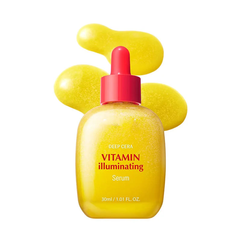 Sheromom's Korean Skin Care Vitamin Illuminating & Bakuchiol Face Serum Vitamin C Niacinamide Anti-Aging Serum Brightening Firm Skin 30ml