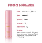 Sheromom's Korean Pink Hydrating Stick Extract Deep Hydrating Facial Skin Multi-functional Pink Balm Stick Skin Care Makeup Base Products