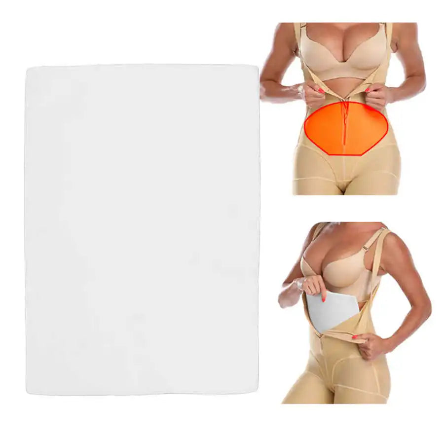 Sheromom's 3PCS Lipo Foam Post Surgery Compression Board Extra Soft Abdominal Liposuction Recovery Waist Abdomen Belly Flattening Foam Pad