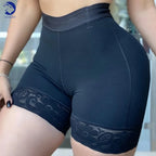 Sheromom's Women Compression Butt Lifter Postpartum Recovery Elastic High Waist Charming Curves Shorts Tummy Control Shapewear Fajas