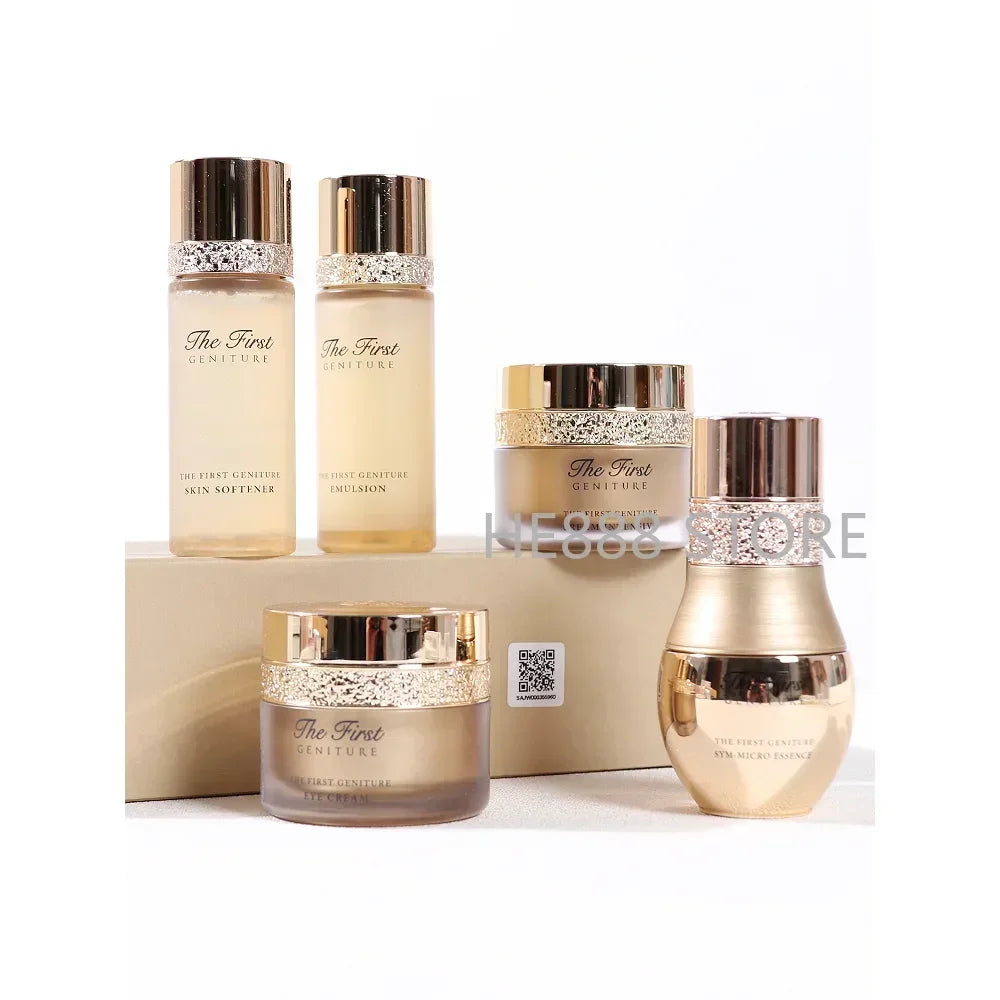 Sheromom's  Korean Cosmetics Ohui Special Gift Set Anti-Wrinkles Repairing Moisturizing Nourishing Hydration Skin Care Products Sample Set