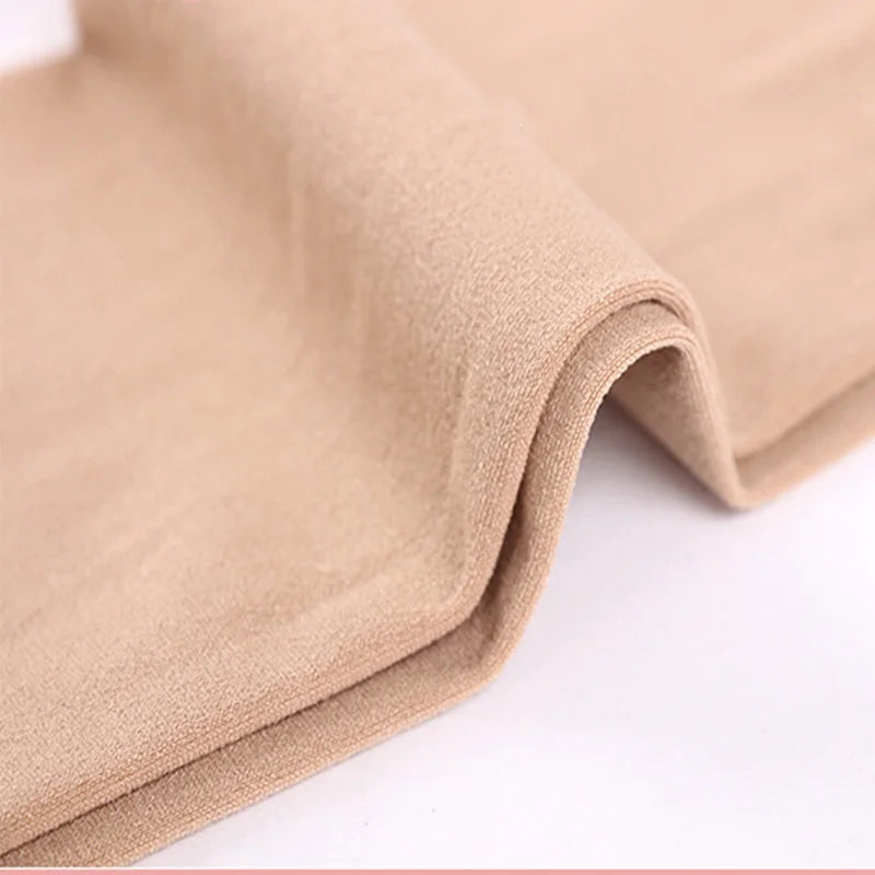 Sheromom's Soft Velvet Tights For Pregnant Women Adjustable High Waist Maternity Pantyhose U-shaped Belly Support Leggings Spring Autumn