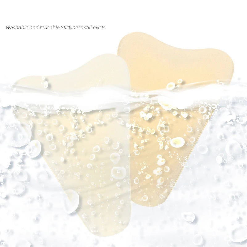 Sheromom's Pad Private Concealer Silicone Pads Part Reusable Nursing Adhesive Swimsuit Sticker Women Protector Invisible Parts