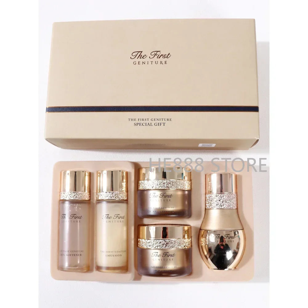 Sheromom's  Korean Cosmetics Ohui Special Gift Set Anti-Wrinkles Repairing Moisturizing Nourishing Hydration Skin Care Products Sample Set