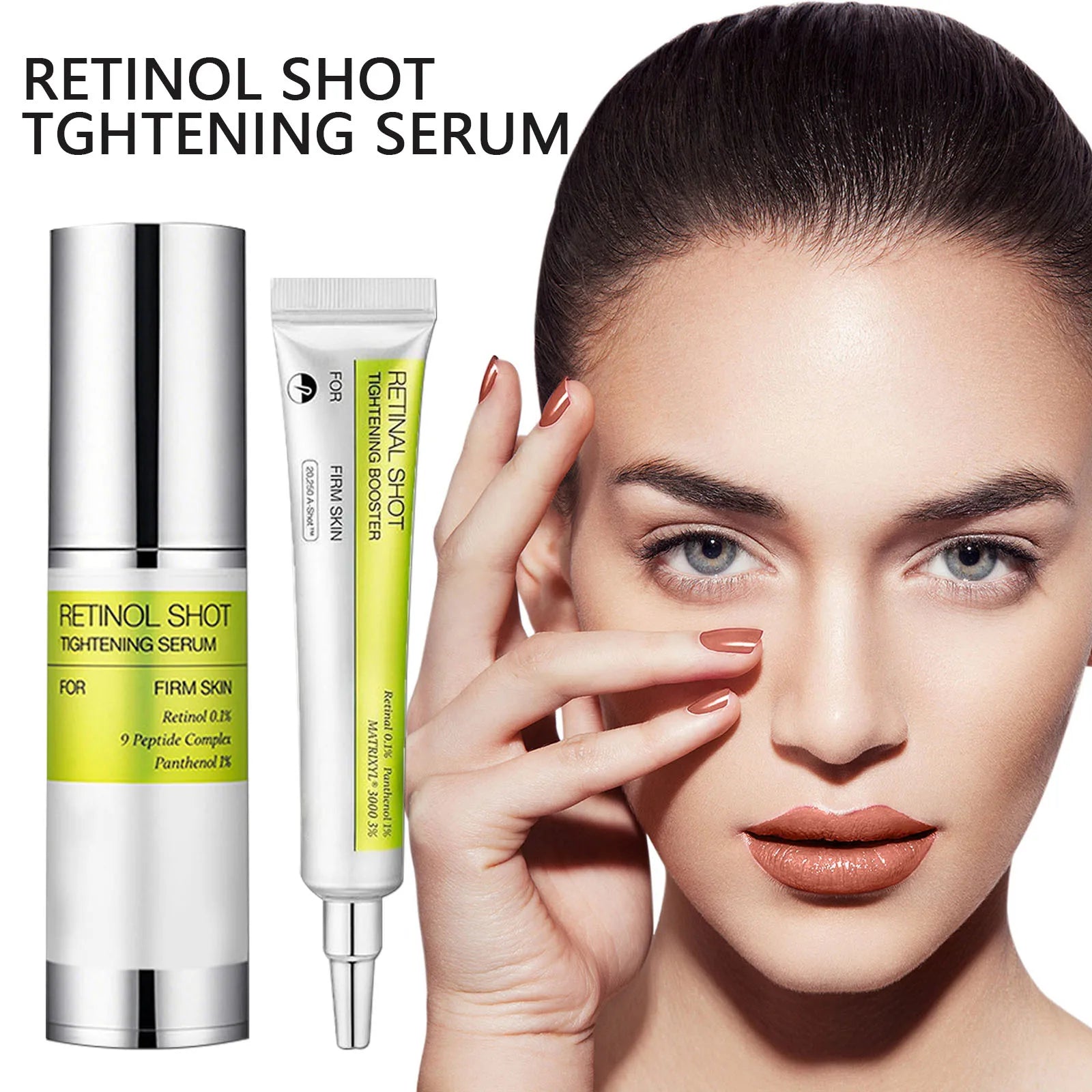 Sheromom's Korean Retinol Tightening Face Serum Firming Wrinkles Eye Cream Hydrating Remove Dark Circles Moisturizer Beauty Skin Care