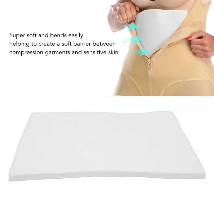 Sheromom's 3PCS Lipo Foam Post Surgery Compression Board Extra Soft Abdominal Liposuction Recovery Waist Abdomen Belly Flattening Foam Pad