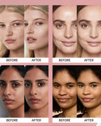 Sheromom's Korean Air Cushion Foundation - Light Natural Moisturizing Concealer Whitening Oil-Control Women's Long-lasting Makeup Base