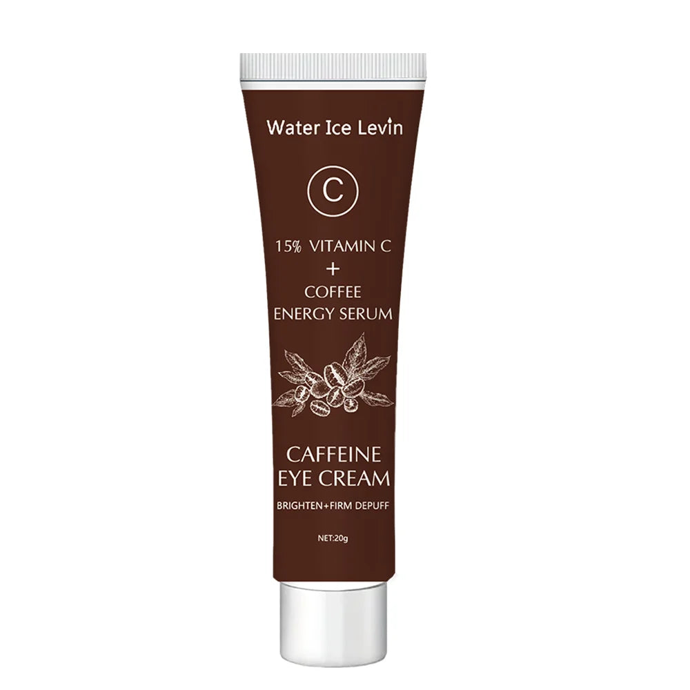 Sheromom's Caffeine Recovery eye Cream with 15% Vitamin C to Lighten dark circles and Tighten Skin Instant Eye Repair Essence Women's Eye Care