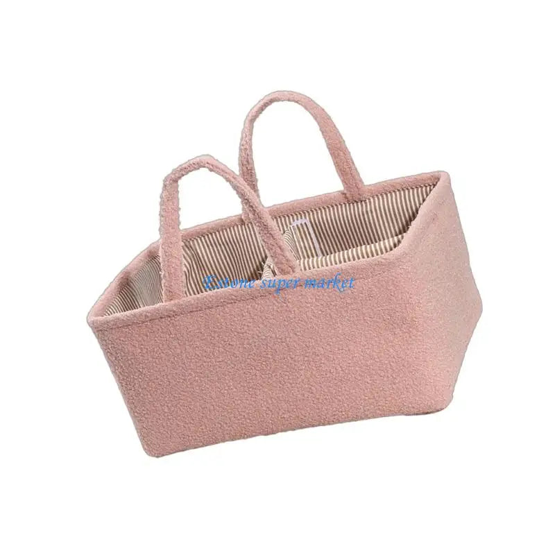 Sheromom's  090B Baby Essential Basket for Diapers and Accessories