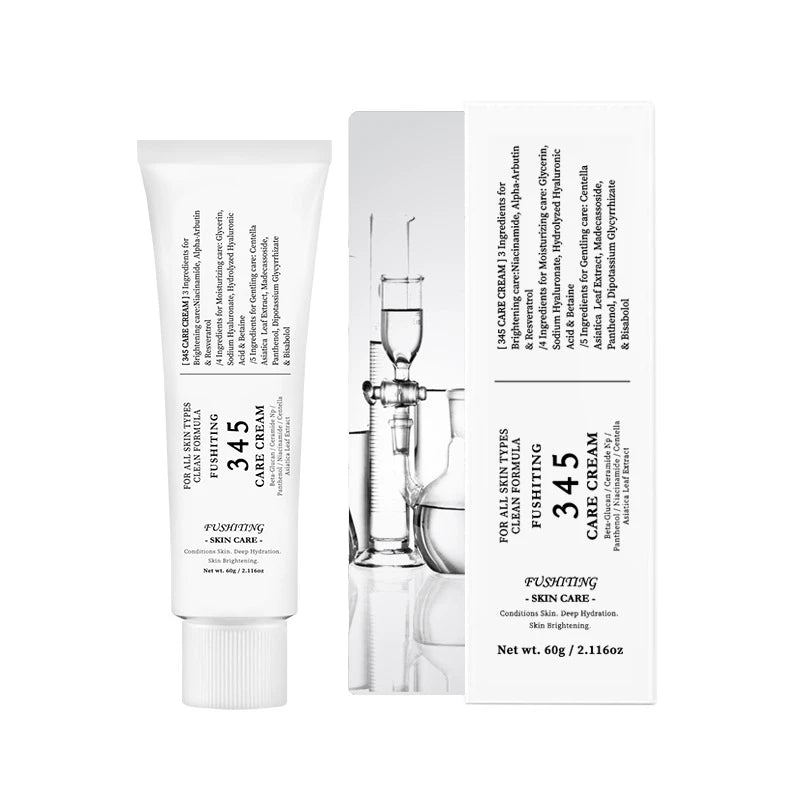 Sheromom's Brand 345 Face Cream Korean Skincare Skin-softening Moisturize FaceCream Gentle Repairing Suitable For Sensitive Skin Face Cream