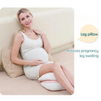 Sheromom's Pregnancy Pillow with 1pc Free an Auxiliary Pillow Cotton Waist Support Pillow for Pregnant Women Sleeping Body Pillow