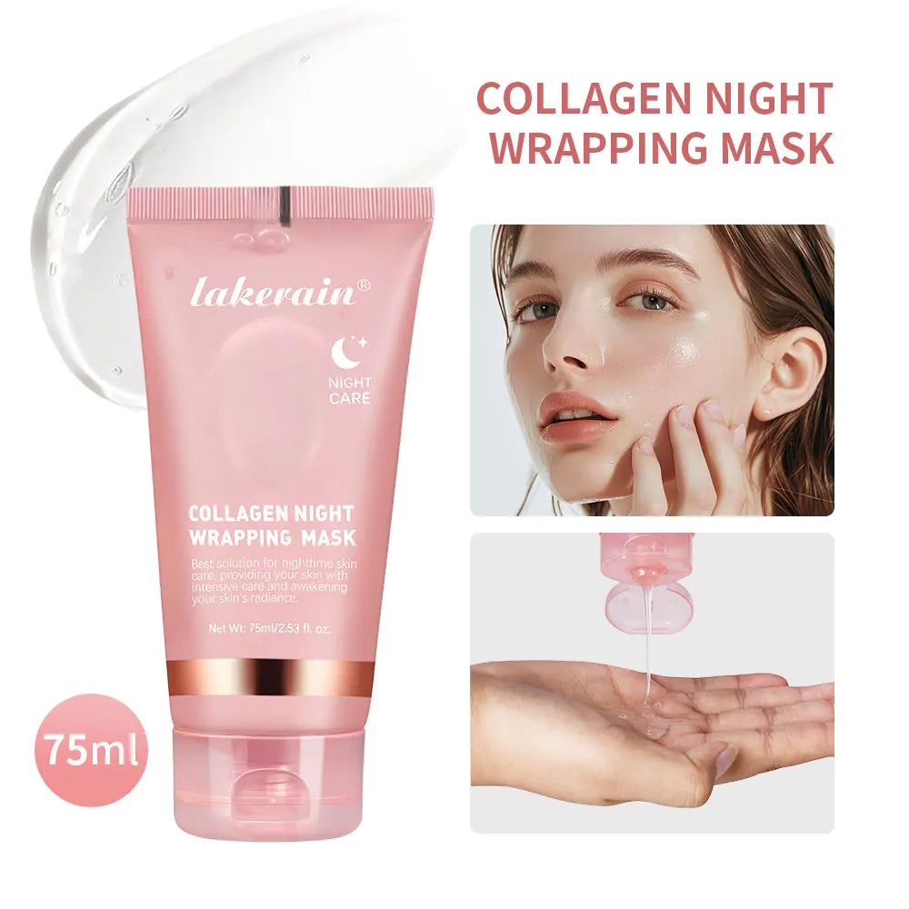 Sheromom's Korean Deep Collagen Mask Peel Off Mask Face Anti-Wrinkle Lifting Skin Care Masks Bio Pack Night Wrapping Woman Overnight Skin