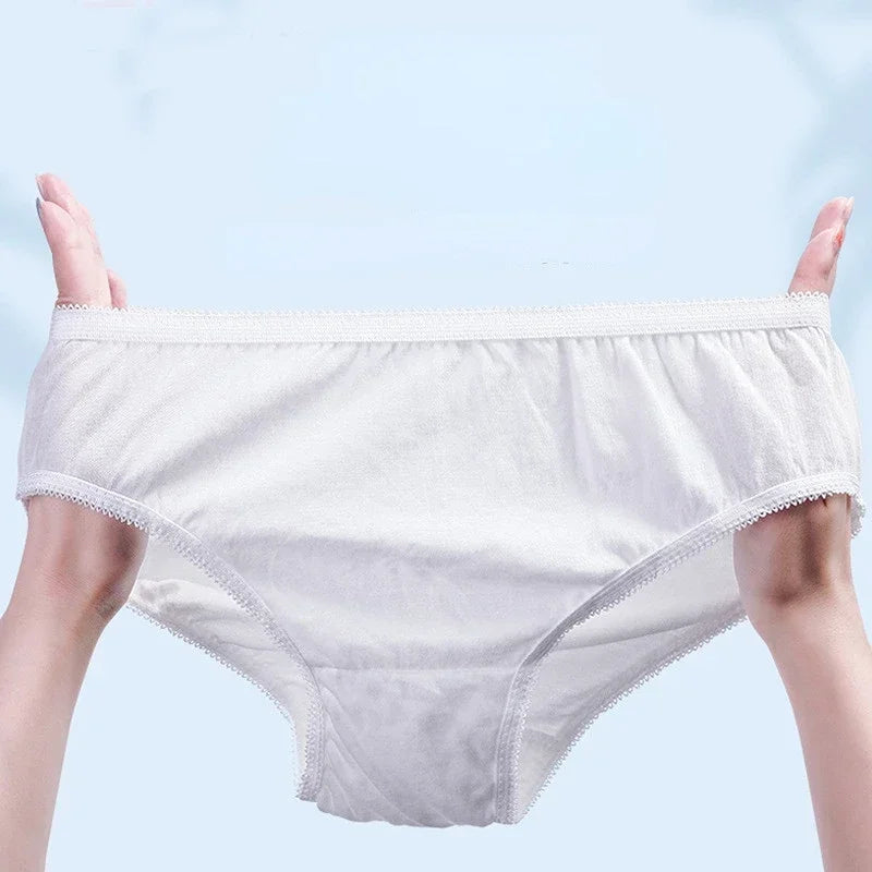 Seromom's comfortable Disposable Panties Ladies Maternity Panties Confinement Postpartum Sterile Shorts Convenient Travel Travel Disposable Panties