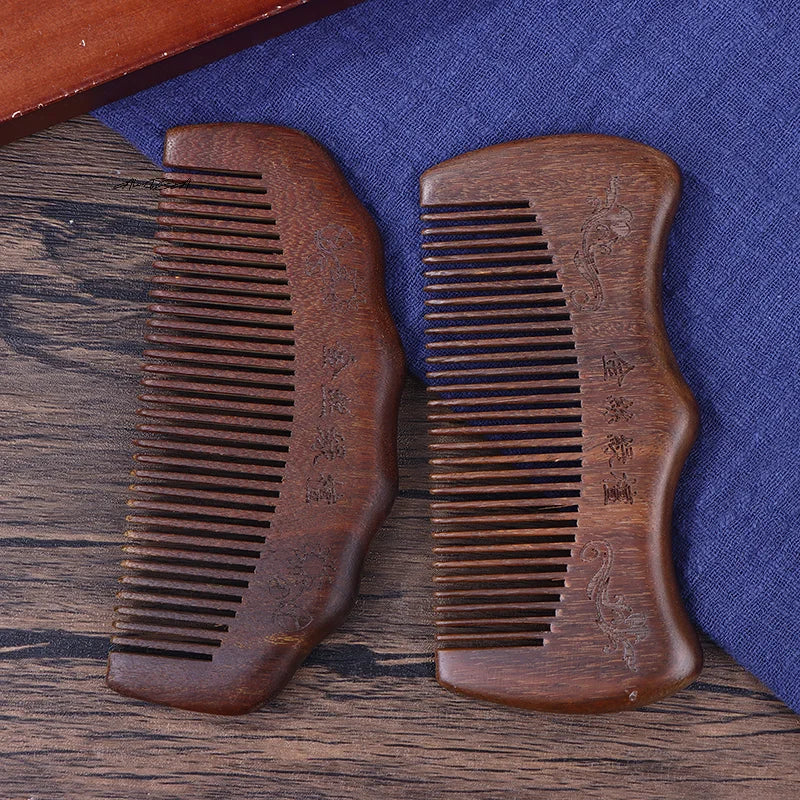 Sheromom's Natural Birth Wooden Comb - Sandalwood Pregnancy Labor Essential for First Time Moms Must-Have Birthing Gift Wooden Tool