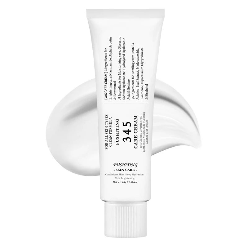 Sheromom's Brand 345 Face Cream Korean Skincare Skin-softening Moisturize FaceCream Gentle Repairing Suitable For Sensitive Skin Face Cream
