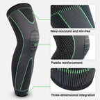 Sheromom's 1/2 Pcs Compression Knee Pads Support Lengthen Stripe Sport Sleeve Arthritis Joint Pain Protector Elastic Kneepad Brace