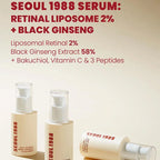 Sheromom's Korean Brand Skin Care Set Seoul 1988 Anti-aging Brightening Eye Cream Sunscreen Anti-wrinkle Essence Rice Cream Essence Water