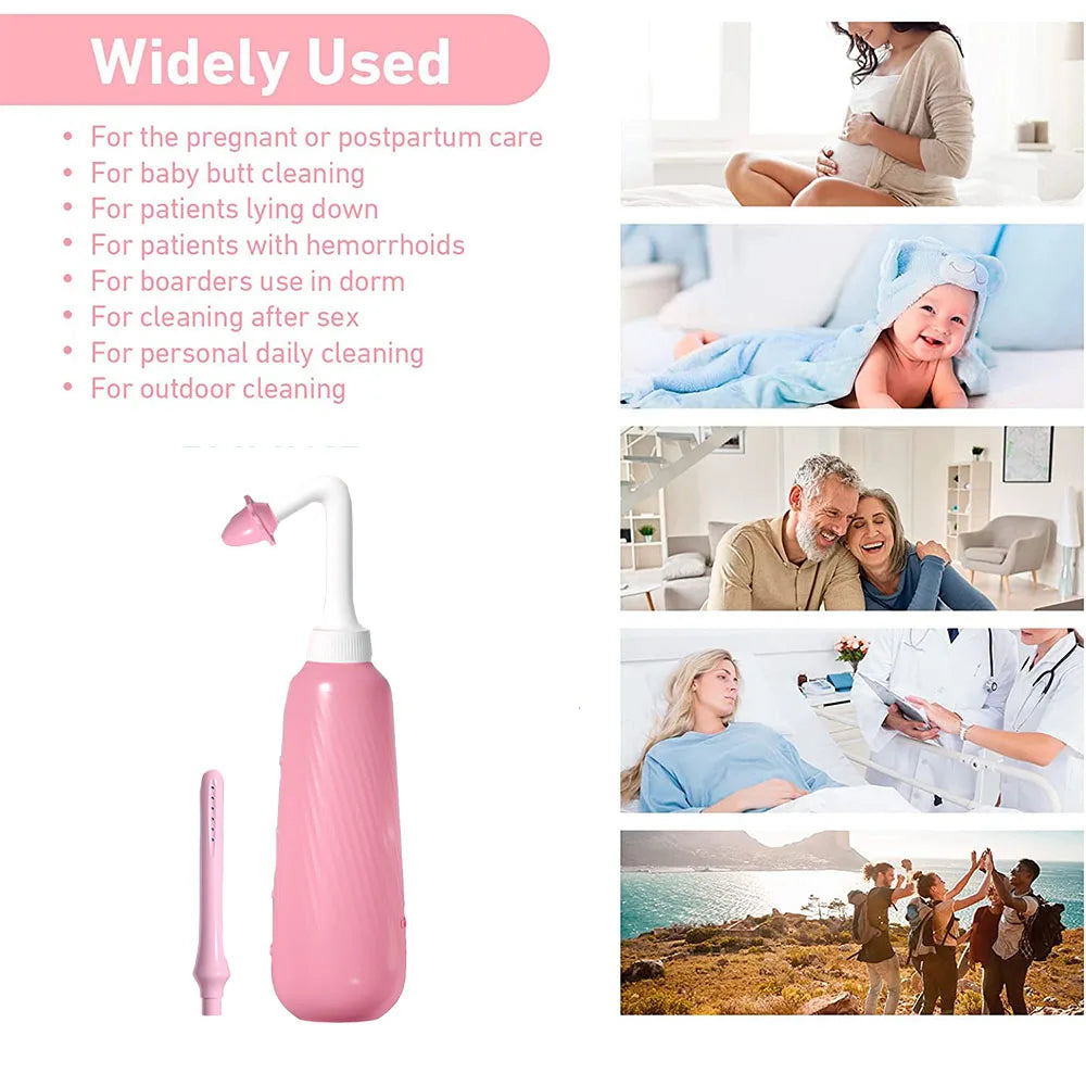 Sheromom's Peri Bottle for Postpartum Essentials Baby Showers Feminine Care Mom Washer for Perineal Recovery Cleansing After Birth