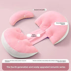Sheromom's Pregnant Pillow Waist Protection Side Sleeping Pillow Pregnancy Support Breastfeeding Pillow Artifact Pad Baby Accessories