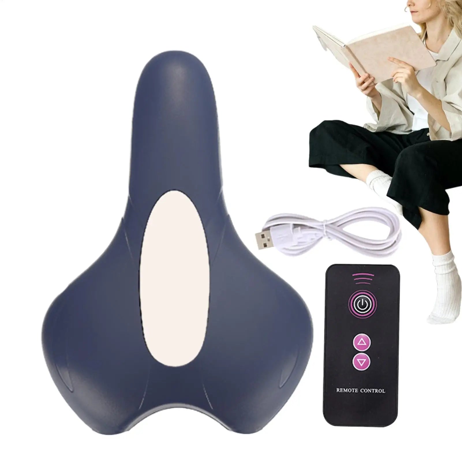 Sheromom's Pelvic Floor Trainer Remote Control Core Rehabilitation Exerciser Pelvic Floor Exerciser for Postpartum Recovery Childbirth