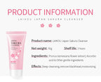 Sheromom's Sakura Facial Cleaner Korean Face Serum Exfoliating Peeling Gel Moisturize Toner Eye Cream Sunscreen Cosmetics Skin Care Set
